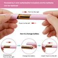 thumbnail image 4 of Light Baby Ear Wax Cleaner LED Light Ear Cleaning Earpick Earwax Remover Luminous Ear Curette Light Spoon Health Care Tool For Kids, 4 of 7