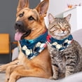 thumbnail image 4 of Football Pack of Two Translucent Light and Breathable Chiffon Yarn Dog Bandanas 40.6x40.6x58/16x16x22.8in, 53.3x53.3x76.2/20.9x20.9x30 in, 4 of 5