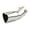Silver, variant on Dual Heart-Shaped Exhaust Pipe Tip - Stainless Steel Car Tailpipe Mod for Sedans/Trucks, Sporty Aesthetic Upgrade (Universal Fit)