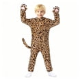 thumbnail image 5 of Alaiyaky Onesie Costume Cheetah Onesie Pajamas Leopard Cosplay Animal Pajamas Halloween Cosplay Sleepwear, 5 of 6