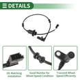 thumbnail image 4 of Unique Bargains ABS Wheel Speed Sensor ABS Sensor Anti-lock Braking System Sensor No.A2205401817 for Mercedes-Benz Cl500 2000-2005 1 Pc Rear Right, 4 of 7