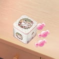 thumbnail image 3 of 6x Caja de Almacenamiento de Alimentos de Latas de Dulces Cuadradas, Caja de Almacenamiento Decorativa, Caja de Regalo, Contenedores de Almacenamiento 6 piezas, 3 of 6