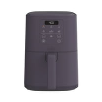 bella 4 Qt Slim Digital Air Fryer with EverGood™ Ceramic Nonstick Coating, 6 Preset Cooking Options, Plum