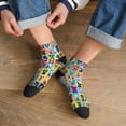 thumbnail image 3 of Pofeuu Cute Dogs Collage Print 30cm Socks, Adult Running Hiking Socks for Youth and Adult, 3 of 7
