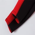 thumbnail image 4 of Chaqueta de neopreno de 3 mm para mujer, negra y roja para buceo, natación METRO Sunnimix Traje de buceo con escafandra, 4 of 8