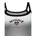 thumbnail image 2 of Disney Minnie Head Adult Ladies Rib Tank Top, 2 of 4