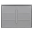 thumbnail image 4 of Full Size Loft Bed with Ladder, Shelves and Desk, Gray​, 4 of 9