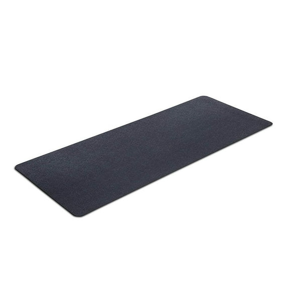 MotionTex Exercise Fitness Equipment Mat, 24 x 60 Inches, Black