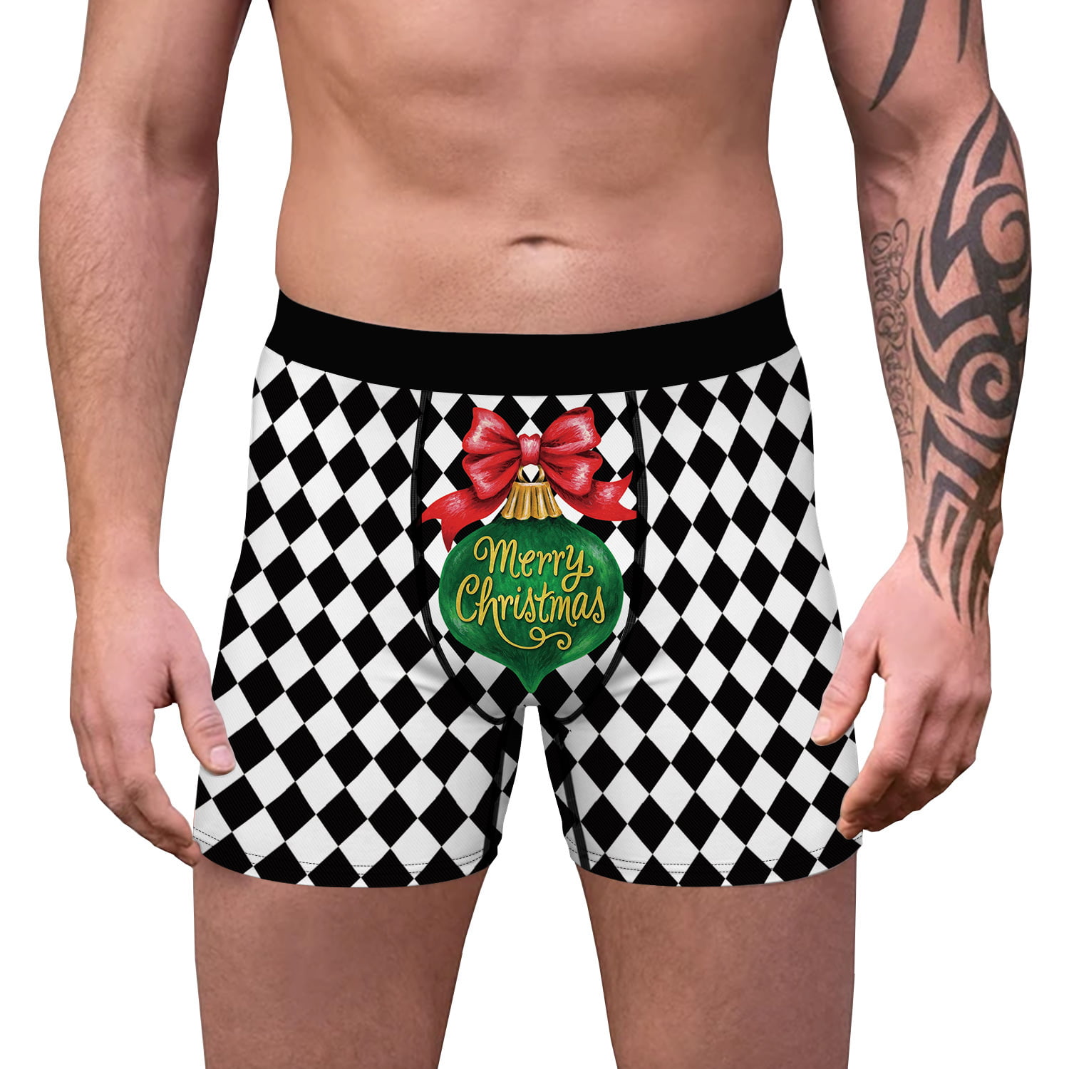 Mens Novelty Boxer Briefs Stretchy Underwear Breathable Underpants Shorts S-XL 