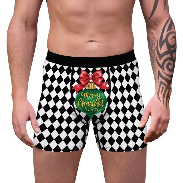 TheFound Men? S Slips de Sport Imprimés à la Taille Moyenne Boxer Slips