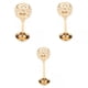 thumbnail image 1 of 3X Candelabro De Cristal Candelabro Candelabro Centro De Mesa Banquete, 1 of 2