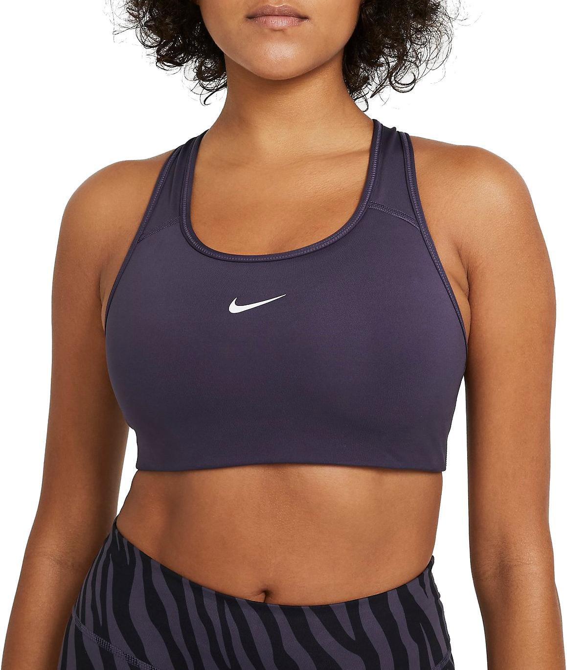 Nike Women's Dri-Fit Swoosh Women's Plus Sports Bra Purple 