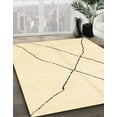 thumbnail image 2 of Ahgly Company Indoor Round Abstract Brown Gold Solid Area Rugs, 8' Round, 2 of 6