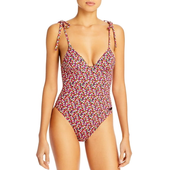 Solid & Striped Women’s The Olympia One-Pieces, Red, Medium