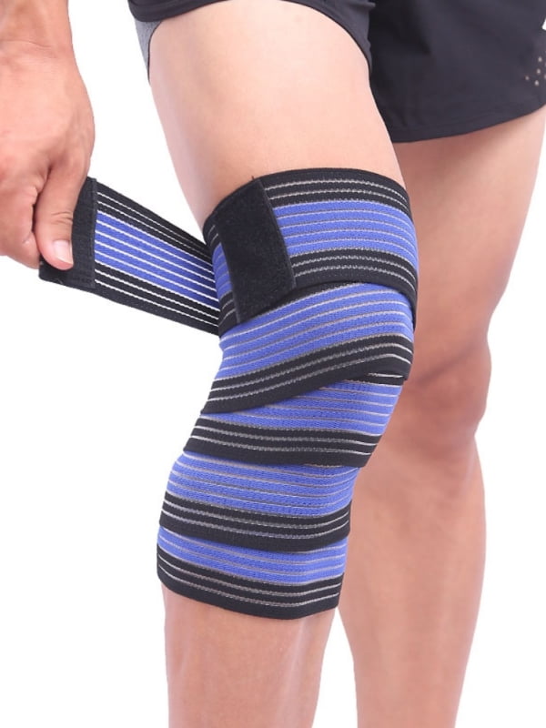 Women Men Gym Sports Knee Brace Bandage Wrap Straps Guard Compression Sleeve