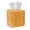 Polka Dots Orange, variant on COEQINE PU Leather Square Tissue Box Cover, Snap Closure for Easy Refill & Storage, Universal Decorative Tissue Holder for Home Bedroom Car Office Desk, Polka Dots Orange