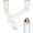 White, variant on Scheam 1920s Opera Costume Gloves,1 Pair Long Satin Stretchy Gloves,21.6" Length Elbow Gloves for Women,for Wedding Birthday Prom Cosplay Bridal Party - Clear White