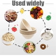 thumbnail image 4 of 100 Pcs 12oz Disposable Paper Bowls, Compostable Disposable Soup Bowl,Round Paper Bowls,Eco-Conscious Bowls for Pasta and Dessert, 4 of 6