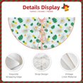 thumbnail image 5 of Balery Pineapple Printed Christmas Tree Skirt , Merry Christmas Party Christmas Tree Decoration,Adjustable Tree Skirt-48", 5 of 8