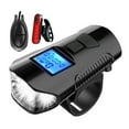 thumbnail image 1 of MTB Bike Headlight Speedometer Horn USB Rechargeable Cycle Front Tail Light Set Waterproof, 1 of 8