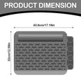 thumbnail image 3 of Home Textile Storage,Household Vacuum Cleaner Protective Cover Silicone Storage Mat Designed For Cleaning Vacuum Cleaner Wireless . Drying Mat Vacuum Cleaner Storage Mat.17.1*12.5 Inches, 3 of 6