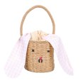 thumbnail image 1 of KAKOWELY Bolsa de fiesta de dibujos animados, cesta de almacenamiento tejida de ratán, bolso decorativo para niños, 1 of 5