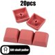 thumbnail image 1 of 20PCS Profile PBT Keycaps Mechanical Keyboard Mixded Color Blank Keycaps Custom Gamer Mx Switch No Engraved Key Cap, 1 of 10