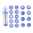 thumbnail image 1 of Kearding Kit de suministros para decoración de pasteles, 18 Uds., puntas para glaseado de magdalenas, boquillas para decoración de pasteles y Herramientas y accesorios para hornear, 1 of 6