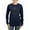 Navy, variant on - Phi Sigma Pi Black Shield Long Sleeve T Shirt - Women's Long Sleeve Graphic Tee Casual Fit