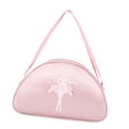 thumbnail image 3 of Bolsa de baile de ballet Yuyangstore Bolsa de gimnasio de lona pequeña con correa ajustable dulce multifuncional Rosa, 3 of 8