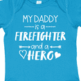 thumbnail image 4 of Inktastic My Daddy is a Firefighter and a Hero Boys or Girls Baby Bodysuit, 4 of 5