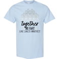 thumbnail image 3 of Inktastic Together, We Fight Lung Cancer Awareness T-Shirt, 3 of 5