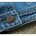thumbnail image 6 of Toddler Jean Jacket Boys Long Sleeve Boys Denim Hoodie Blue Jacket Boys Spring Jackets Boys Jacket Size 3-4 Years, 6 of 7