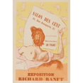 thumbnail image 2 of Harrison Fisher 14x18 Black Ornate Wood Framed Double Matted Museum Art Print Titled - Portrait of Betty Joste (1916), 2 of 5