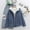 Blue, variant on Womens Coats Winter Clearance,Women Lamb Wool Coat Winter Short Small Padded Jacket Plus Velvet Thick Khaki XXXL