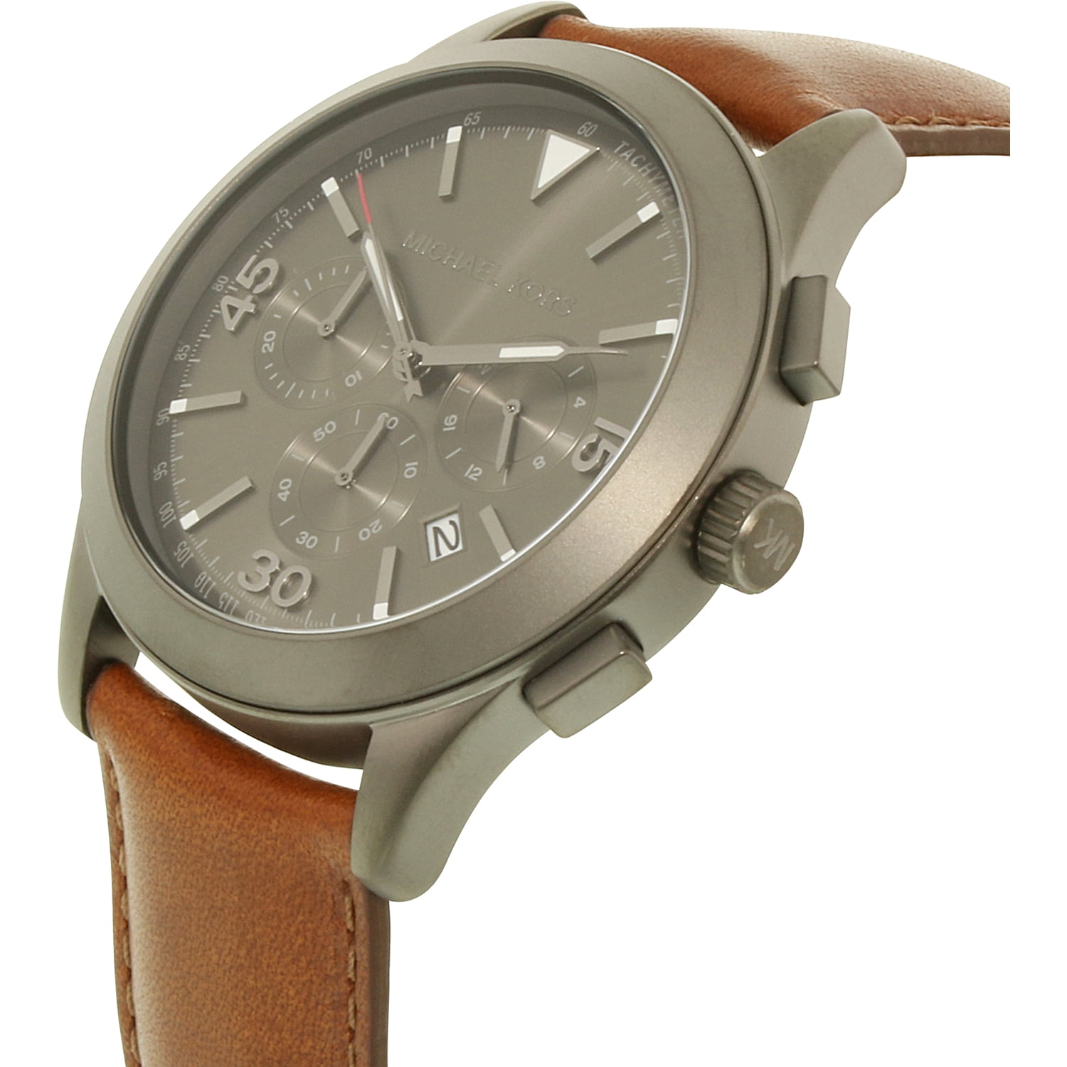 Gareth Brown Leather Chronograph Watch 