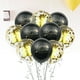 thumbnail image 4 of KAKOWELY 10 globos de látex de 12 pulgadas para fiesta de graduación, confeti dorado, para decoración de fiesta de graduación., 4 of 5