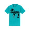 thumbnail image 1 of Gravity Outdoor T-Shirt pour Hommes Protéger le Grand Extérieur - Logo Noir - Aqua - 2TG, 1 of 1