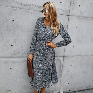 Summer Dresses for Women Maxi Dress Floral Dress Short Sleeve Elegant Dress - Walmart.com Summer Dresses for Women Maxi Dress Floral Dress Short Sleeve Elegant Dress - Walmart.com