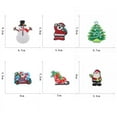 thumbnail image 5 of Christmas Patches Sew on Iron on Embroidered 18PCS Tree Cute Appliques for Clothes, 5 of 5