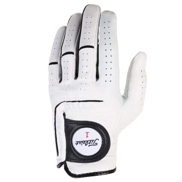 Guante Titleist Players-Flex para Hombre, Talla Cadete, Mano Izquierda, Color Perla