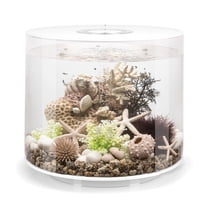 biOrb TUBE 35 Aquarium with Standard Light - 9.2 gallon, white