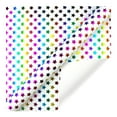 thumbnail image 1 of Mini Short Foil Wrap Paper with Stripes and Festive Birthday Lettering for Celebrations, 1 of 6