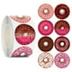 thumbnail image 2 of Pegatinas de Donuts hechas a mano, 8 diseños, etiquetas para pasteles, pan y hornear, 100-500 unidades, 2 of 4