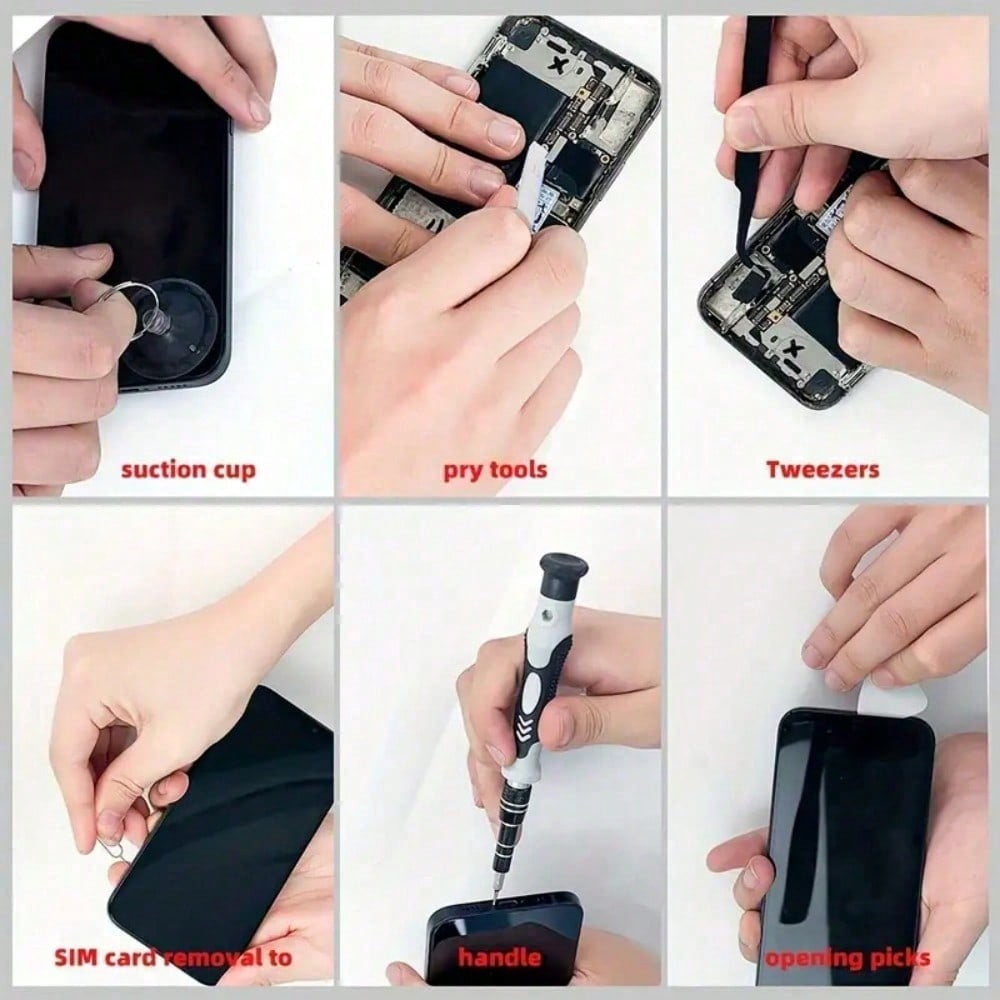 115In-1 Multifunctional Screwdriver Set Mobile Phone Computer Glasses Repair Tools Precision Cross One-Word S2 Batch Head