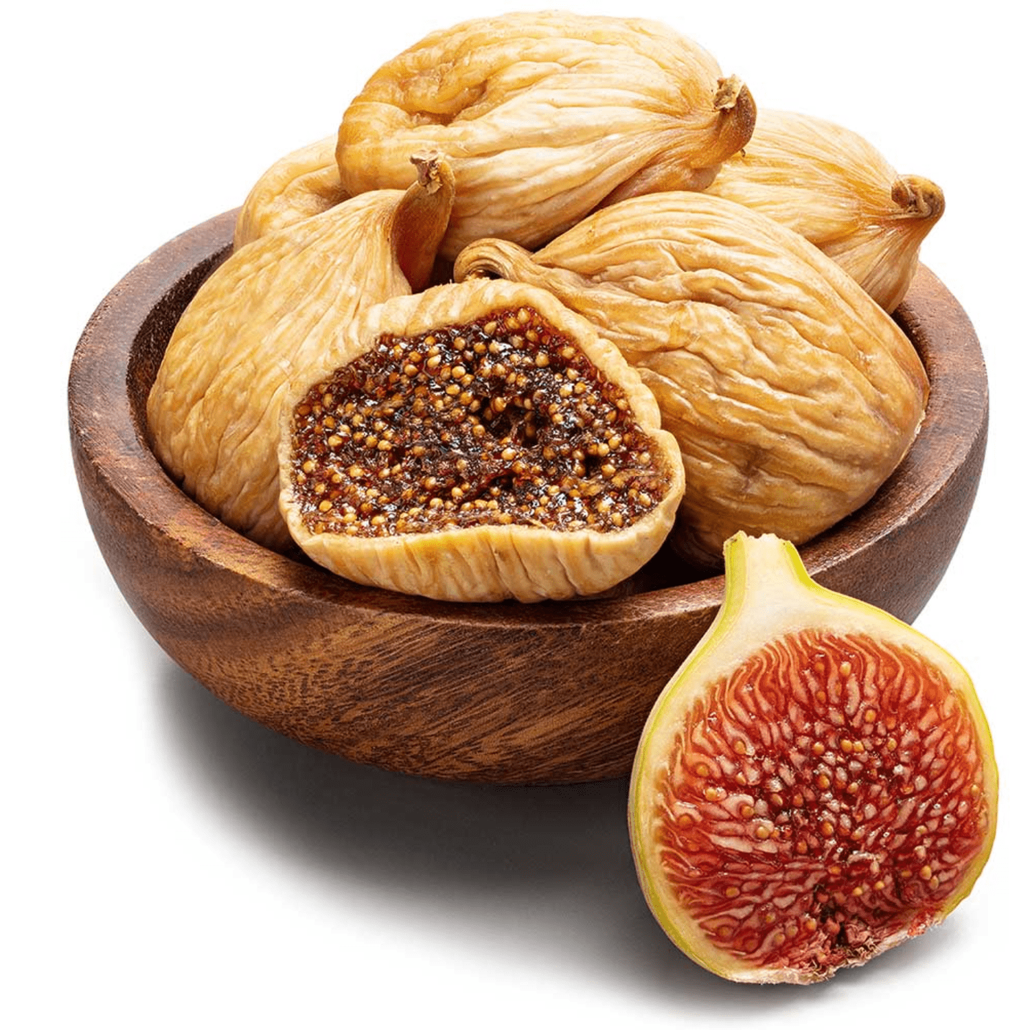 ORGANIC Dried Smyrna Figs -Sunny Fruit 40oz Resealable Bag Tender & Juicy - NO Added Sugars, Sulfurs, or Preservatives Dried Gourmet Fruits  for Baking Smoothies Gift Basket & On the Go Snacking