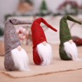 thumbnail image 3 of Árbol de Navidad Muñeca Navidad Pequeño Santa Gnomo Juguete Decoración colgante Asistente Escritorio Encantador Festival Regalo de vacaciones Rojo + Gris + Verde kenally ZHF0242, 3 of 6