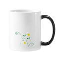 thumbnail image 1 of Tasse à Pétale Vert Changeant de Couleur avec Poignées 350ml, 1 of 3