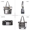thumbnail image 4 of Bolso de hombro 2E-Youth con asa superior Negro Blanco Gris L, 4 of 5