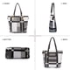 thumbnail image 4 of Bolso de hombro 2E-Youth con asa superior Negro Blanco Gris L, 4 of 5